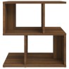 Table de chevet Chêne marron 50x30x51,5 cm Bois d'ingénierie 627247627247