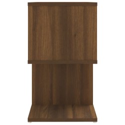 Table de chevet Chêne marron 50x30x51,5 cm Bois d'ingénierie 627247627247