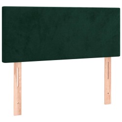 Tête de lit à LED Vert foncé 80x5x78/88 cm Velours 627249627249