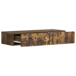 Table d'appoint murale Chêne fumé 87,5 x 34,5 x 17 cm 627250627250