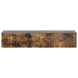 Table d'appoint murale Chêne fumé 87,5 x 34,5 x 17 cm 627250627250