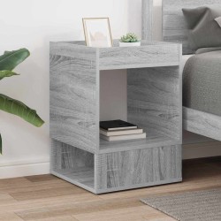 Table d'appoint Gris Sonoma 40 x 40 x 56 cm Bois d'ingénierie 627252627252
