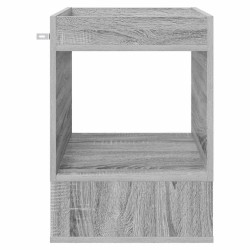 Table d'appoint Gris Sonoma 40 x 40 x 56 cm Bois d'ingénierie 627252627252