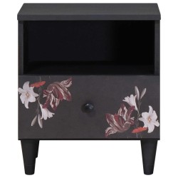 Table de chevet avec tiroir 2 pcs Marron 40 x 33 x 46 cm 627254627254