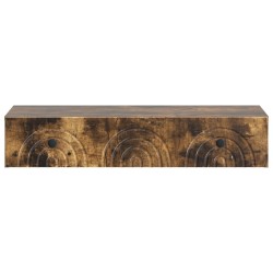 Table d'appoint murale Chêne fumé 87,5 x 34,5 x 17 cm 627258627258