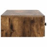 Table d'appoint murale Chêne fumé 87,5 x 34,5 x 17 cm 627258627258