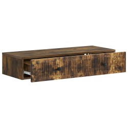 Table d'appoint murale Chêne fumé 87,5 x 34,5 x 17 cm 627259627259