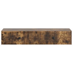 Table d'appoint murale Chêne fumé 87,5 x 34,5 x 17 cm 627259627259