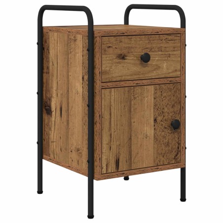 Table de chevet Bois ancien 35 x 36,5 x 61 cm Bois d'ingénierie 627261627261