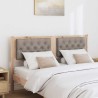 Tête de lit Autre Marron et taupe 150 cm Bois massif en pin 627263627263