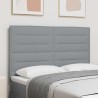 Tête de lit Gris clair 144 cm tissu 627269627269