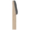 Tête de lit capitonnée Gris foncé 150 cm Pin massif 627270627270