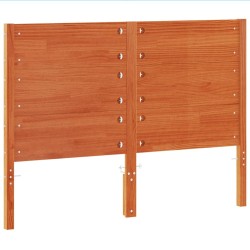 Tête de lit cire marron 150 cm bois massif de pin 627271627271