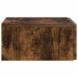 Table d'appoint murale Chêne fumé 87,5 x 34,5 x 17 cm 627272627272