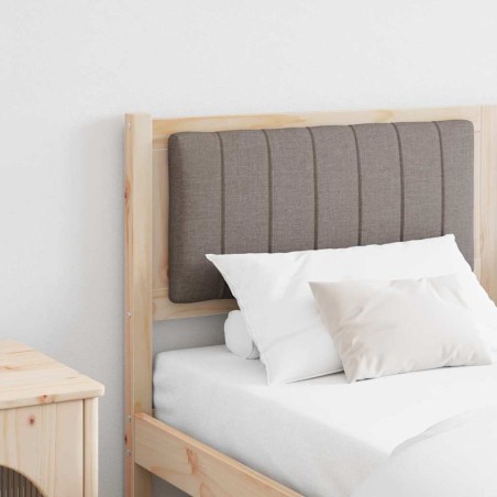 Tête de lit capitonnée Marron 150 cm Pin massif 627273627273