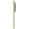 Tête de lit capitonnée Marron 150 cm Pin massif 627273627273