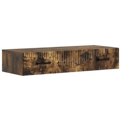 Table d'appoint murale Chêne fumé 87,5 x 34,5 x 17 cm 627274627274