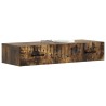 Table d'appoint murale Chêne fumé 87,5 x 34,5 x 17 cm 627274627274
