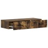 Table d'appoint murale Chêne fumé 87,5 x 34,5 x 17 cm 627274627274