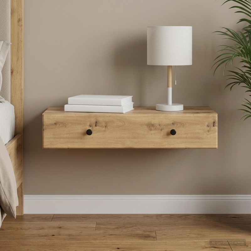 Table d'appoint murale 87,5 x 34,5 x 17 cm Bois d'ingénierie 627275627275