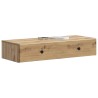 Table d'appoint murale 87,5 x 34,5 x 17 cm Bois d'ingénierie 627275627275