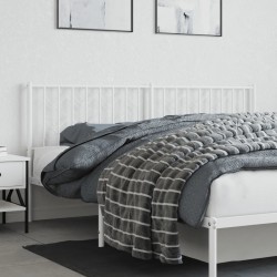 Tête de lit de remplacement métal blanc 180 cm 627277627277