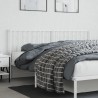 Tête de lit de remplacement métal blanc 180 cm 627277627277