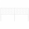 Tête de lit de remplacement métal blanc 180 cm 627277627277