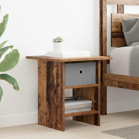 Table de chevet Bois ancien 41 x 40 x 45 cm Bois d'ingénierie 627278627278