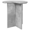 Table d'appoint 2 pcs Gris béton Ø 39 x 38 cm Bois d'ingénierie 627282627282