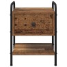 Table de chevet Bois ancien Bois d'ingénierie 627285627285