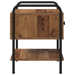 Table de chevet Bois ancien Bois d'ingénierie 627285627285