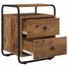 Table de chevet Bois ancien Bois d'ingénierie 627286627286