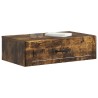 Table d'appoint murale Chêne fumé 59 x 34,5 x 17 cm 627287627287