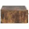 Table d'appoint murale Chêne fumé 59 x 34,5 x 17 cm 627287627287