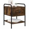 Table de chevet 2 pc Chêne fumé Bois d'ingénierie 627289627289
