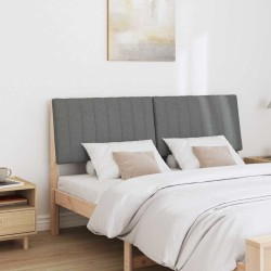Tête de lit capitonnée Gris foncé 150 cm Pin massif 627292627292