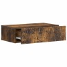 Table d'appoint murale Chêne fumé 59 x 34,5 x 17 cm 627295627295