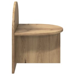 Table de chevet Chêne artisanal 40 x 35,5 x 45,5 cm 627296627296