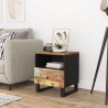 Table de chevet Bois de récupération et d'ingénierie 627297627297
