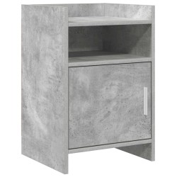 Tables de chevet Gris béton 40 x 36 x 60 cm Bois d'ingénierie 627300627300