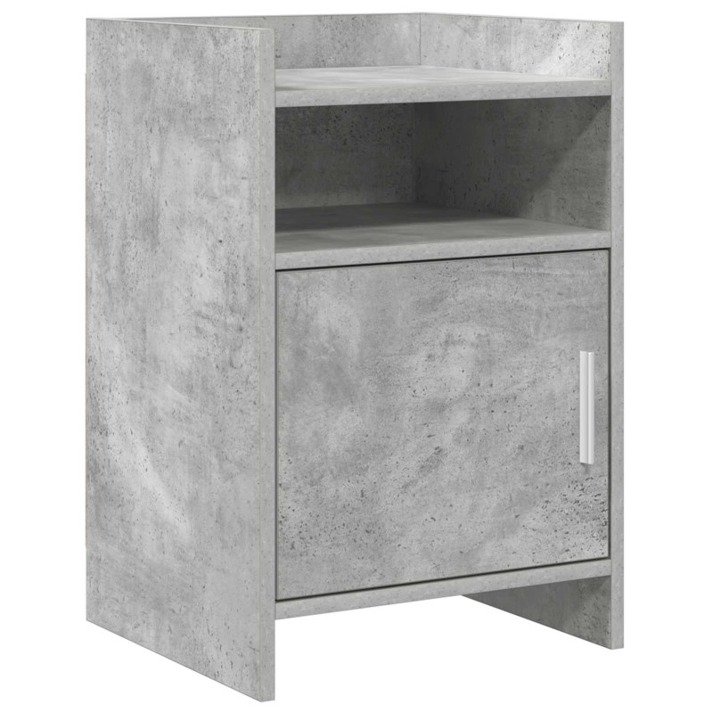 Tables de chevet Gris béton 40 x 36 x 60 cm Bois d'ingénierie 627300627300