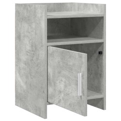 Tables de chevet Gris béton 40 x 36 x 60 cm Bois d'ingénierie 627300627300