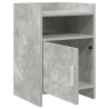Tables de chevet Gris béton 40 x 36 x 60 cm Bois d'ingénierie 627300627300