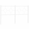 Tête de lit de remplacement métal blanc 160 cm 627302627302