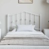Tête de lit de remplacement métal blanc 100 cm 627303627303