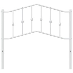 Tête de lit de remplacement métal blanc 100 cm 627303627303
