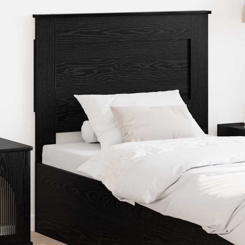 Tête de lit Chêne noir 100 cm Bois d'ingénierie 627306627306
