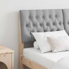 Tête de lit capitonnée Gris clair 150 cm Pin massif 627311627311