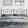 Tête de lit de remplacement métal noir 180 cm 627312627312